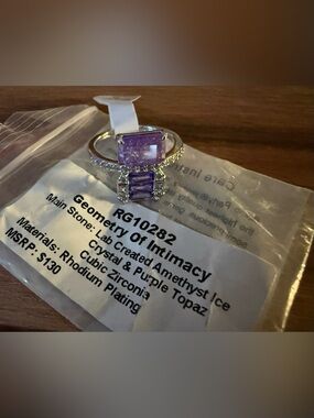 BP Bomb Party Ring Geometry of Intimacy size 8 New